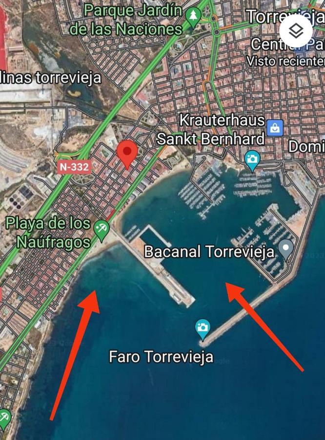 Big Penthouse For 10 Per Leilighet Torrevieja Eksteriør bilde